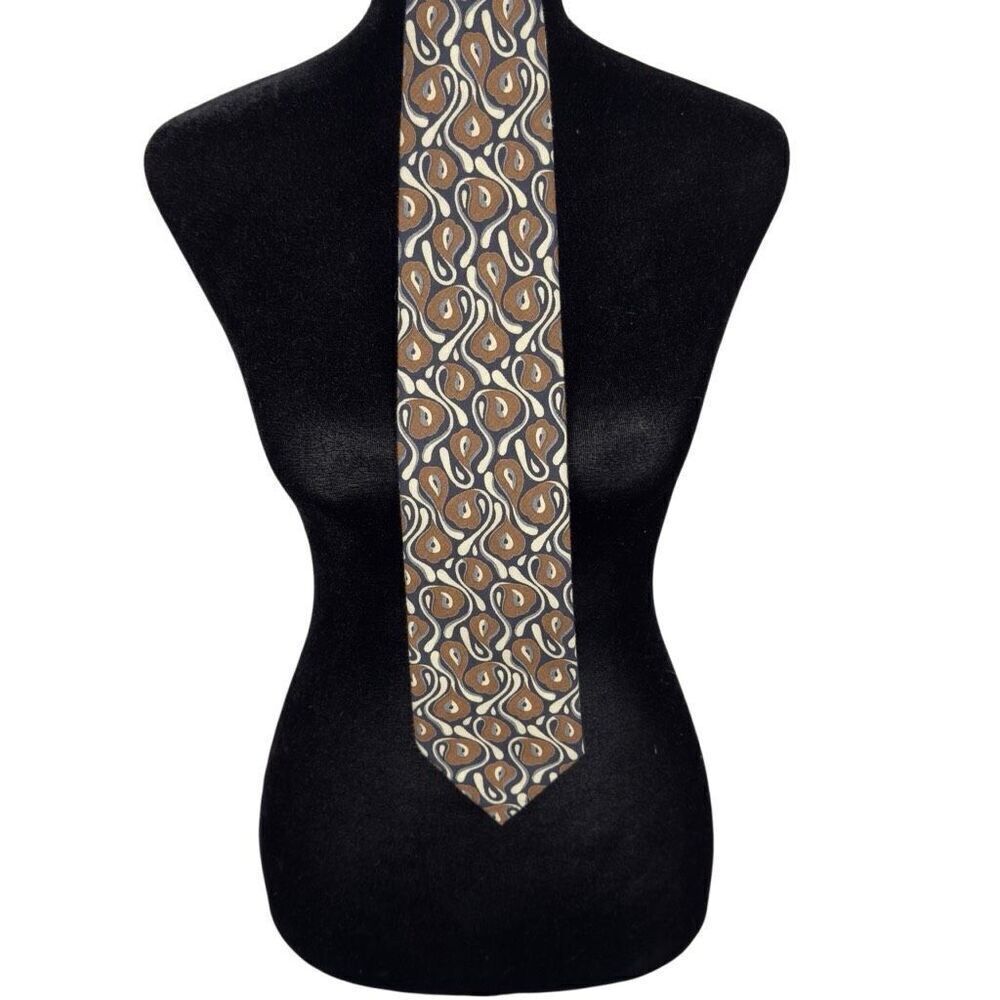 Giorgio Armani 100% Linen Designer Tie